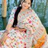 ☘উন্নত মানের হাফ সিল্ক শাড়ি