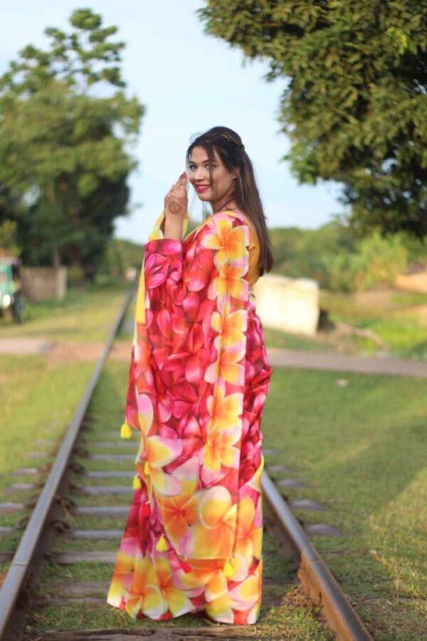 চান্দুরি সিল্ক নতুন শাড়ি