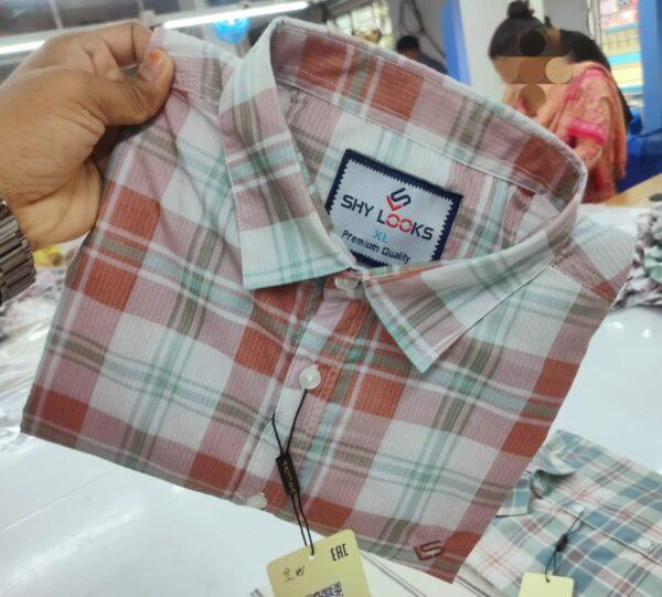Luxury China Magnet Cotton Signature full Sleeve Print Shirt