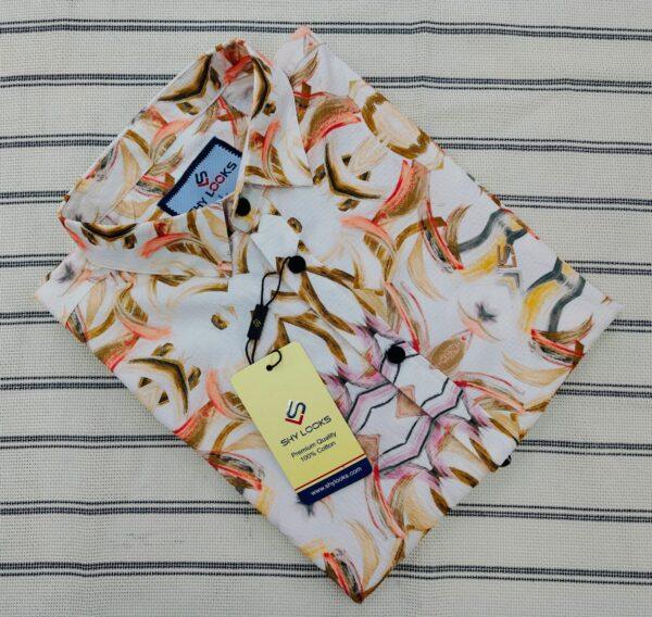 Luxury Popcorn full Sleeve Print Shirt