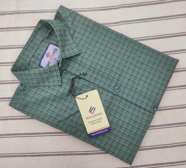 Cotton full Sleeve Check Shirt for Men's