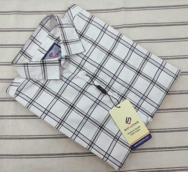 Cotton full Sleeve Check Shirt for Men's