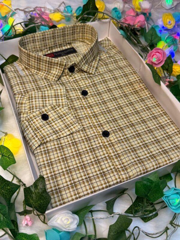 Cotton Check Shirt