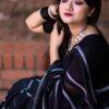 টাঙ্গাইল হাফ সিল্ক শাড়ি ।