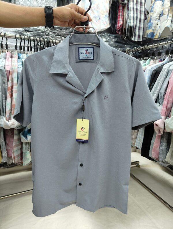 Dropped Shulderd Half Sleeve Shirt for Men's