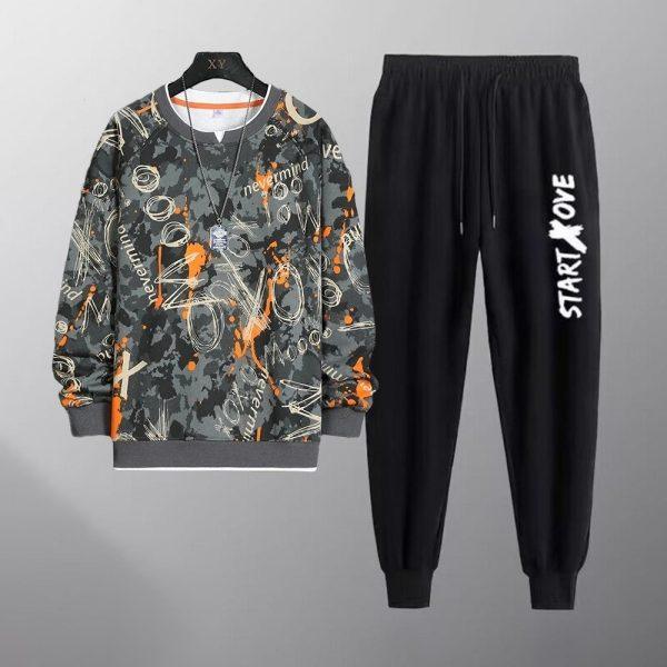 Sublimation Printed T-Shirt and Trouser Combo