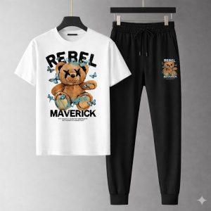 Trendy Mash T-Shirt Trouser Combo
