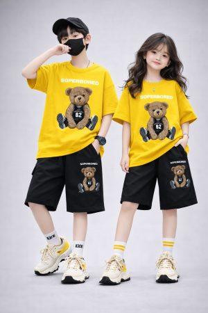 WhatsApp Image 2026-02-25 at 7.00.04 PM (1) Drop Shoulder Baby TShirt and Pant Set